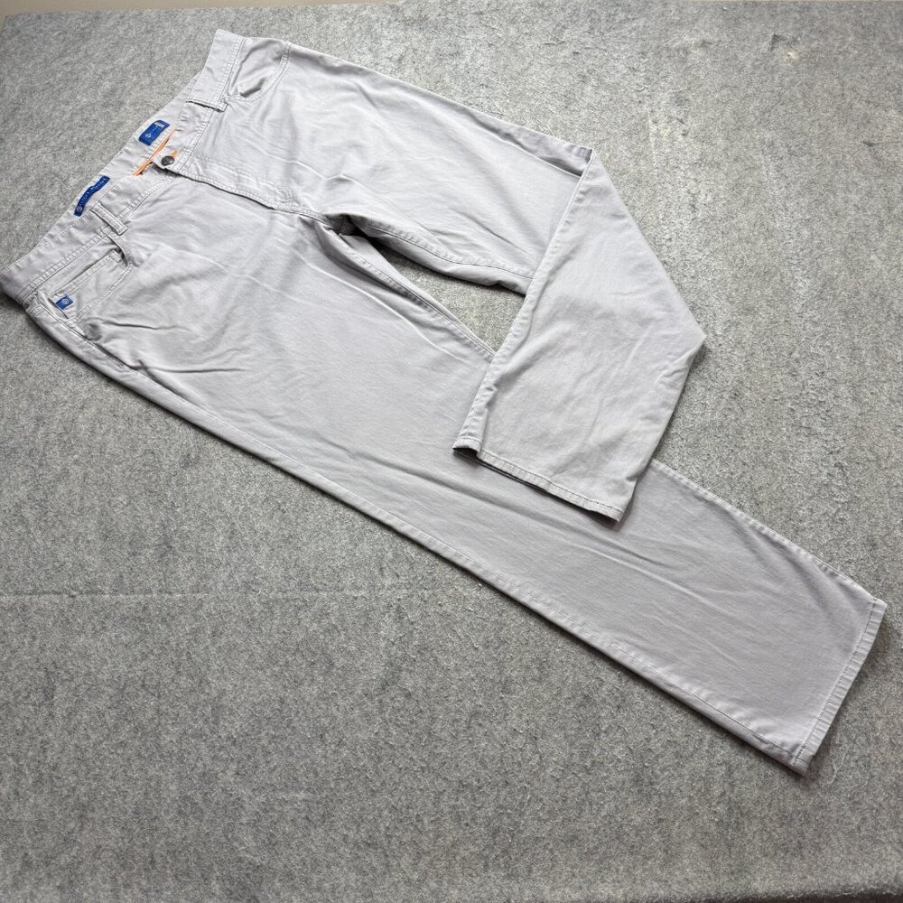 Stitch's Britches 5-Pocket Pants Men 40 x 32 Gray Stretch Straight Leg Classic